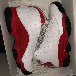 A pair of Jordan 13’s